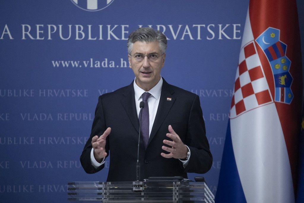 Andrej Plenkovic horvát miniszterelnök
