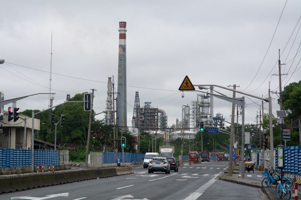 Sinopec Refinery Plant In Shanghai
