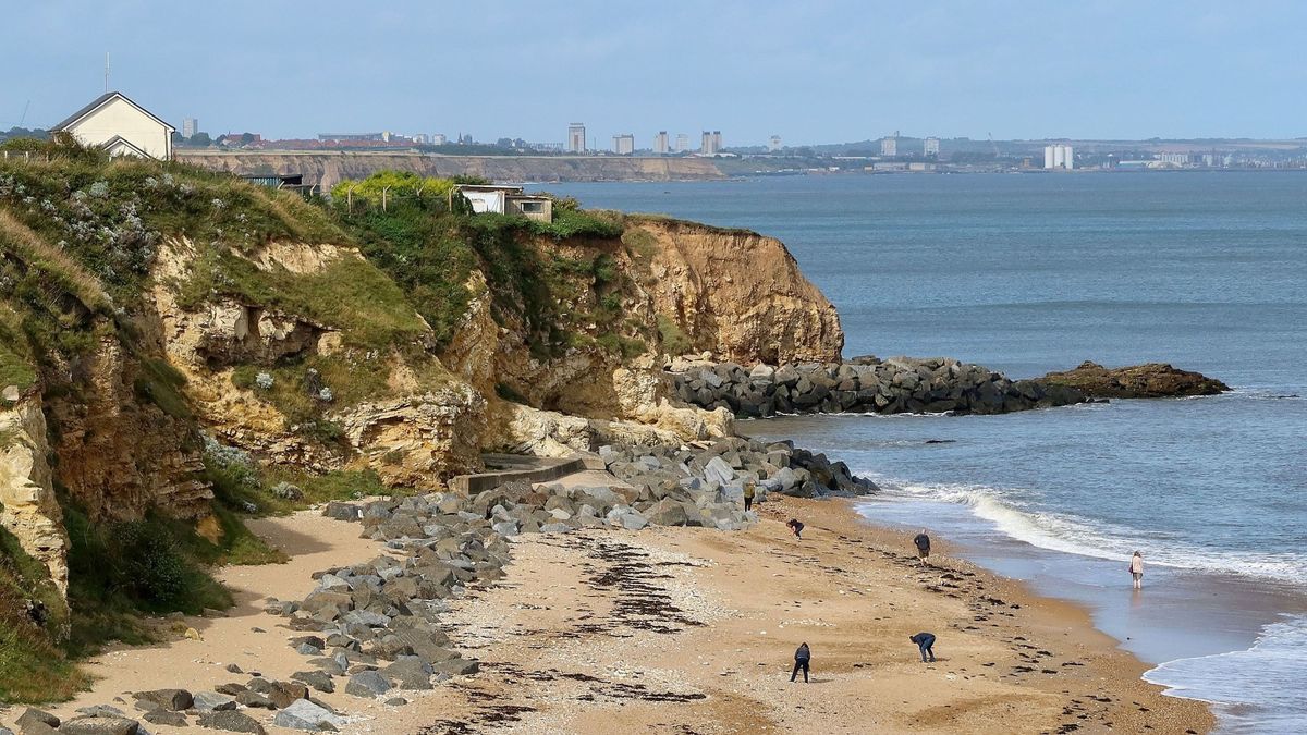 Seaham városának tengerpartja egészen a 90-es évekig az Egyesült Királyság egyik legmérgezőbb strandja volt. Fotó: Shutterstock