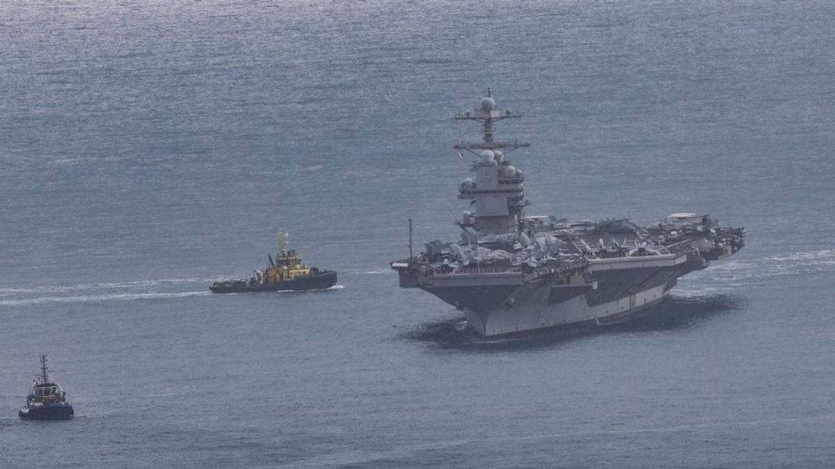 Akár a magyarok is megnézhetik a világ egyik legnagyobb hadihajóját: Magyarországtól pár száz km-re köt ki szombat este a USS Gerald Ford 