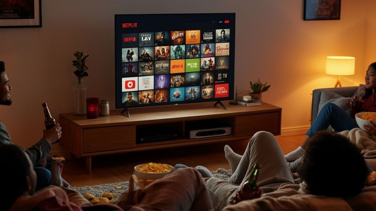 People,Watching,A,Streaming,Platform,Showing,Movies,And,Tv,Shows