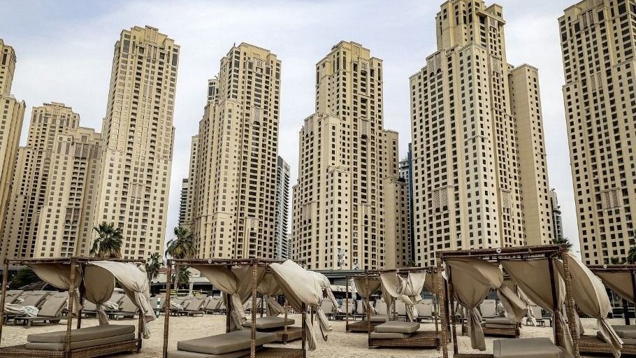 Dubaj tengerpart turizmus szállodák