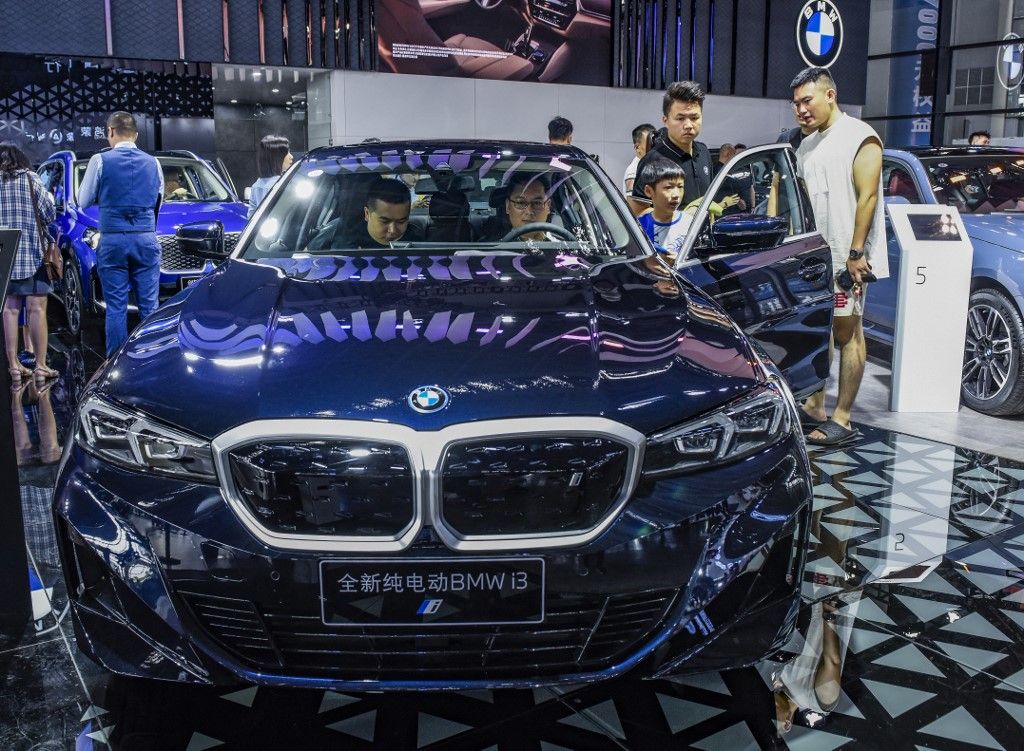 13th Nanning International Automobile Exhibition in Nanning kína bmw