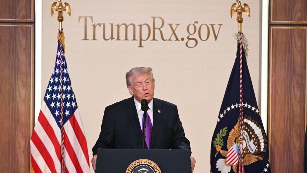 US President Trump makes an announcement