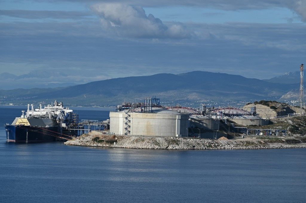 US LNG Unloaded At Revithoussa Terminal Near Athens Bulgária kivédte a gáz drágulását: pofonegyszerű, hogyan csinálta