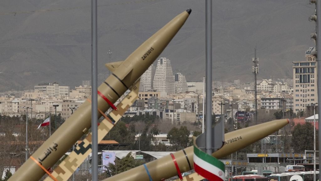Irán ballisztikus rakéta