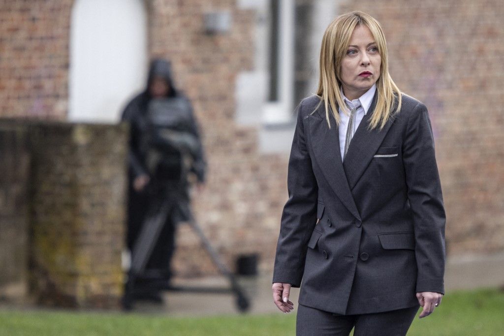 EU Leaders Informal Summit In Alden Biesen Castle olasz Meloni 