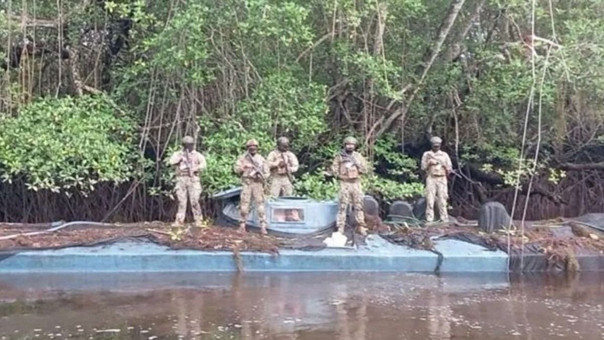 Kokainszállító tengeralattjáróra csaptak le Ecuadorban – fotó 