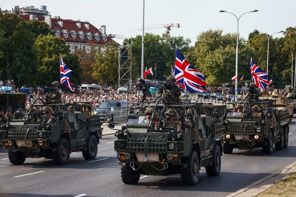 Polish Armed Forces Day Celebrated In Warsaw, Poland brit