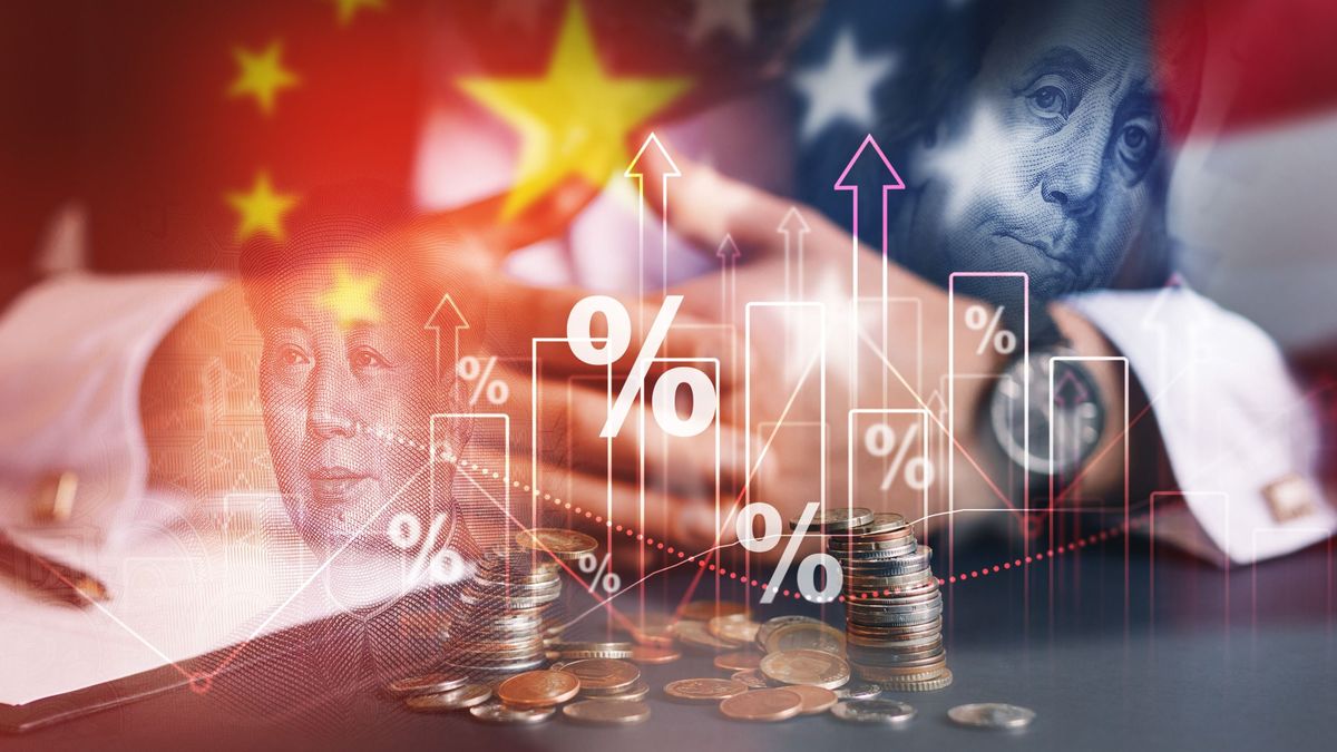 Kína,Trade,War,Policy,United,States,With,China.,Dollar,Vs,Yuan