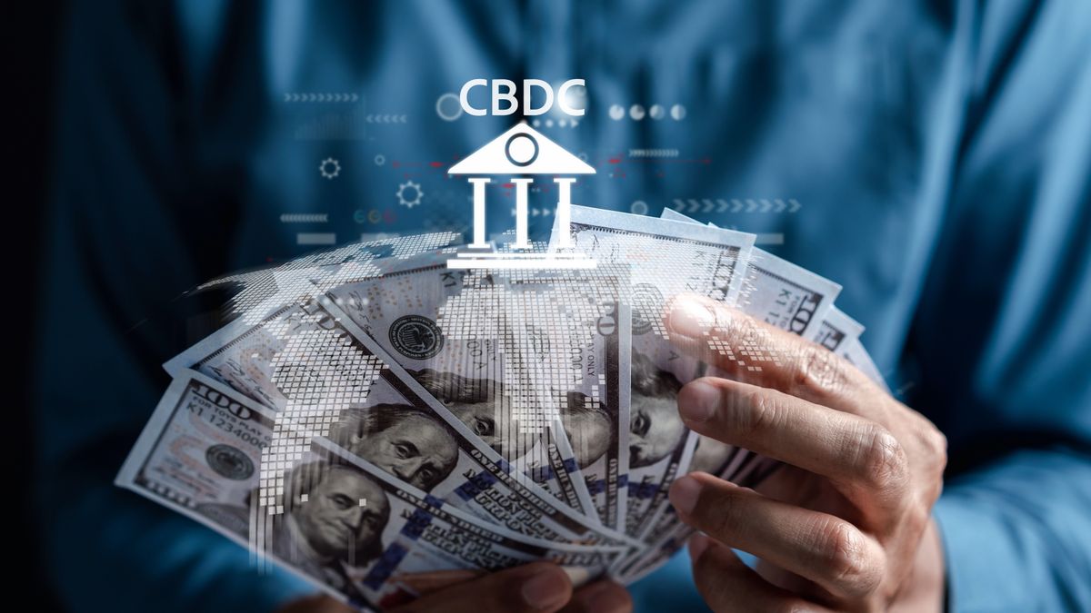 Cbdc,Central,Bank,Digital,Currency.,Financial,Technology,Exchange,,Money,And, európai