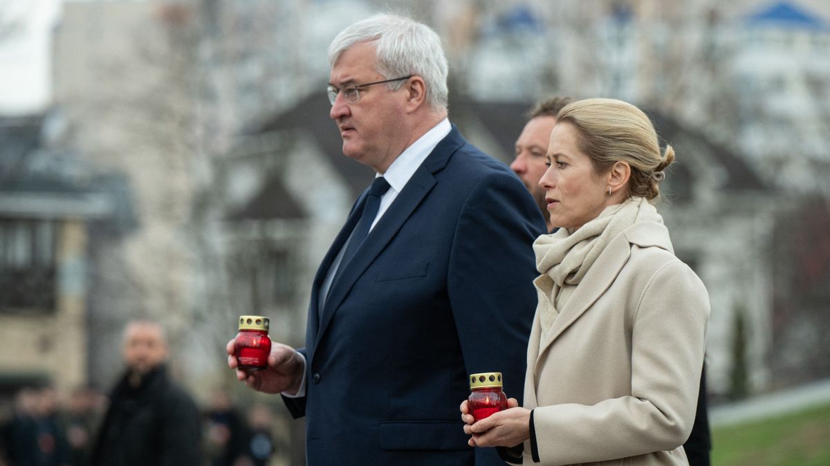EU Foreign Ministers pay tribute to victims Russia's mass killings in Bucha orosz vagyon