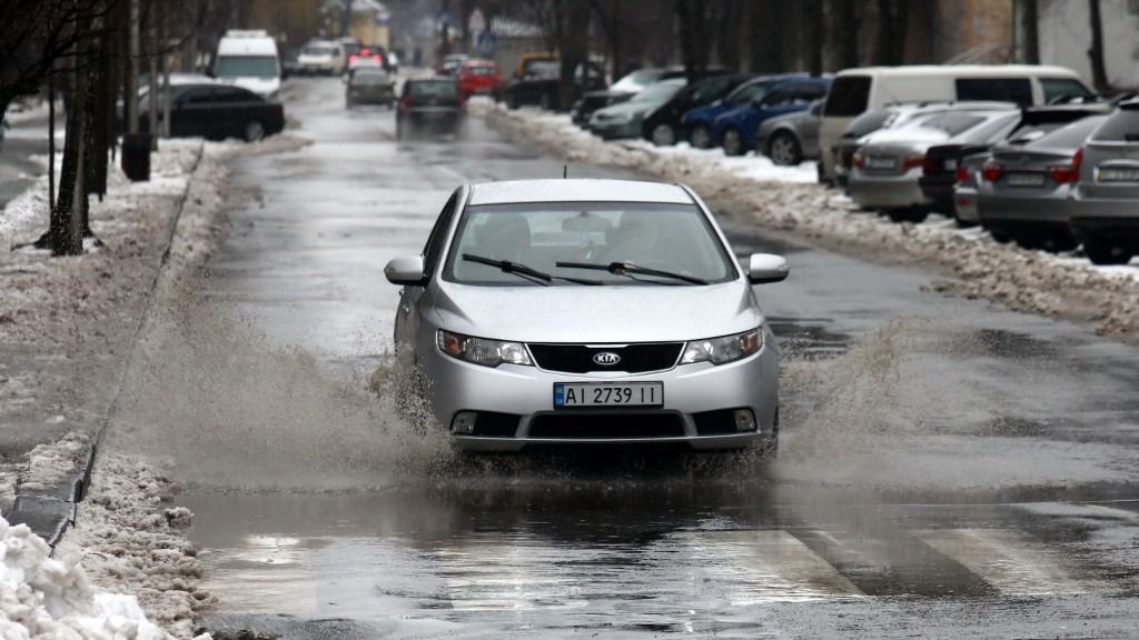 közút,Wintertime in Vyshneve