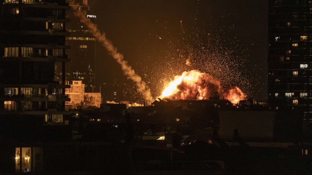 iráni rakétatámadás