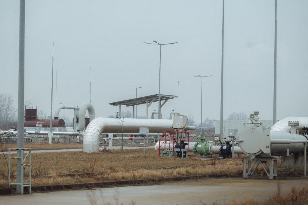 Gas flow at minimum at Eustream gas facility near Ukrainian border Putyin egyszer és mindenkorra tisztázta, kap-e gázt Magyarország és Szlovákia, ha Oroszország kivonul Európából