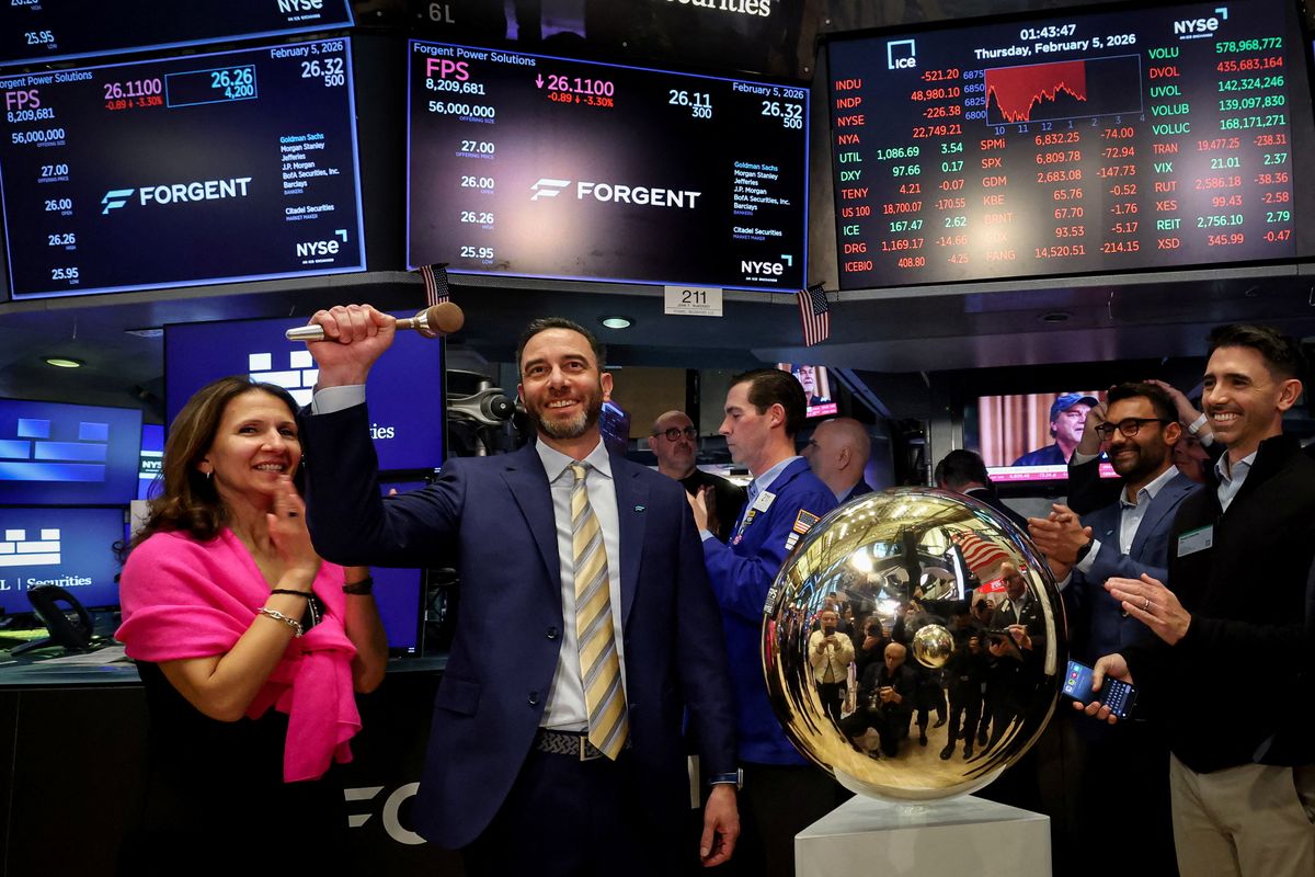 IPO-piac, tőzsdei kibocsátás, Forgent, tőzsdei bevezetés