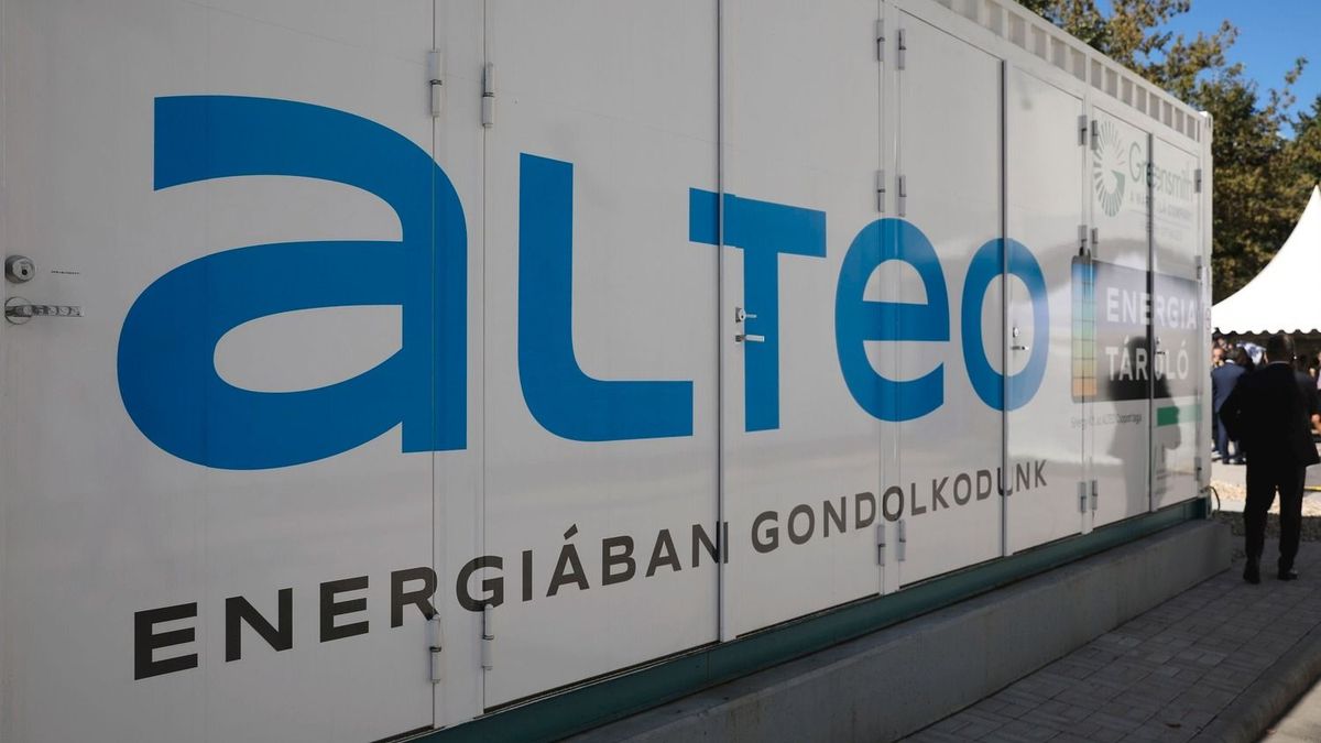 Banán zöldül tovább, üzembe állt az Alteo legújabb energiatárolója