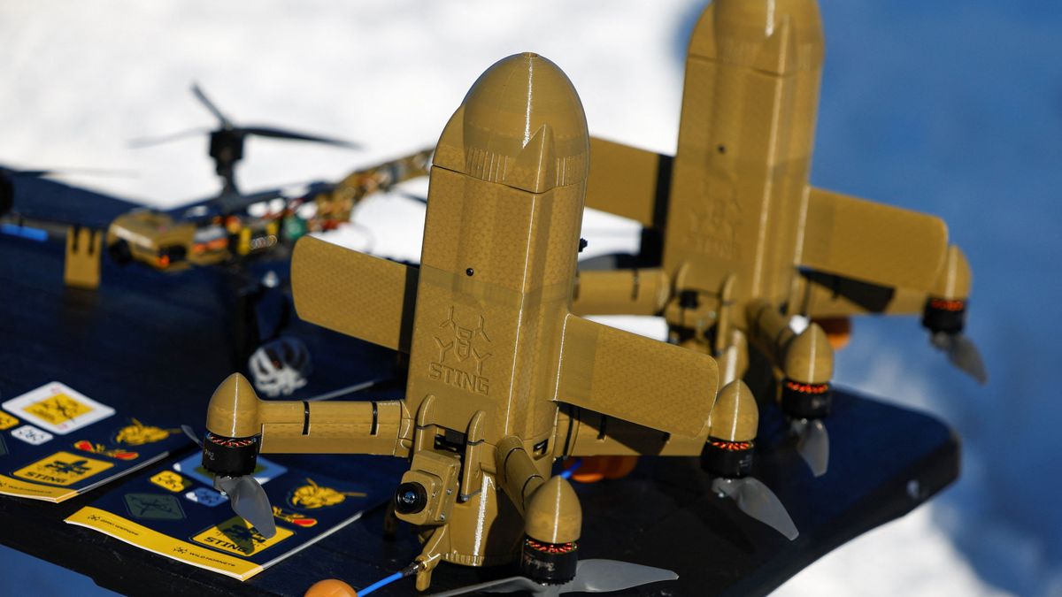 iráni drónok Sting ukrán drón elfog drón fegyver ódrón közel-keleti háború