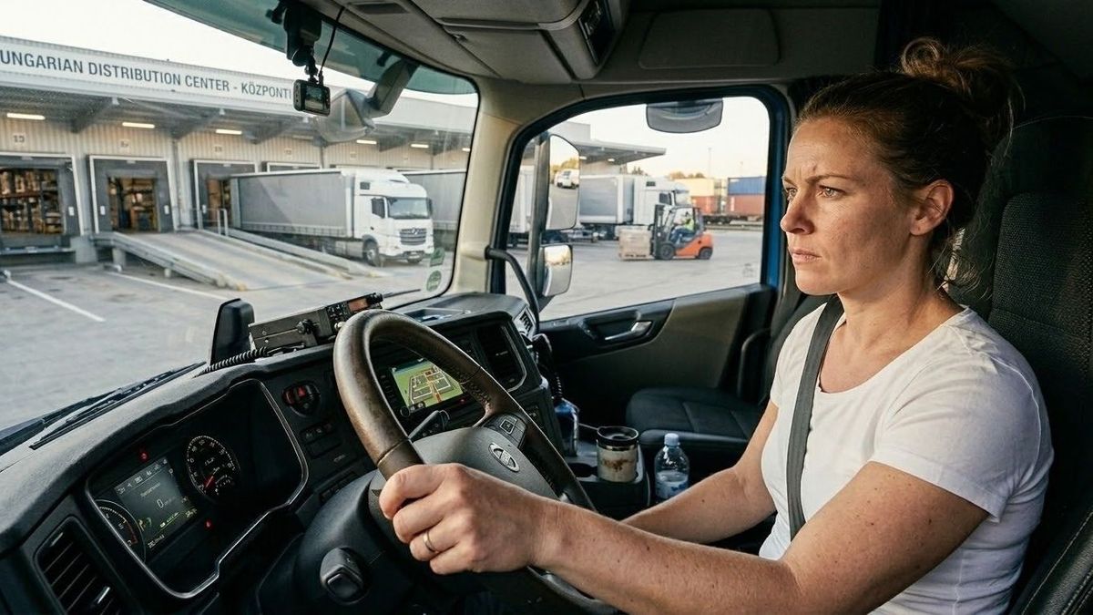 Ennek is eljött az ideje: női kamionsofőrök áraszthatják el az utakat Magyarországon – nincs már elég férfi 
