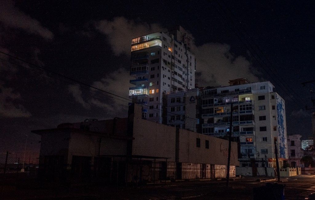 Kuba áramszünet áramkimaradás válság