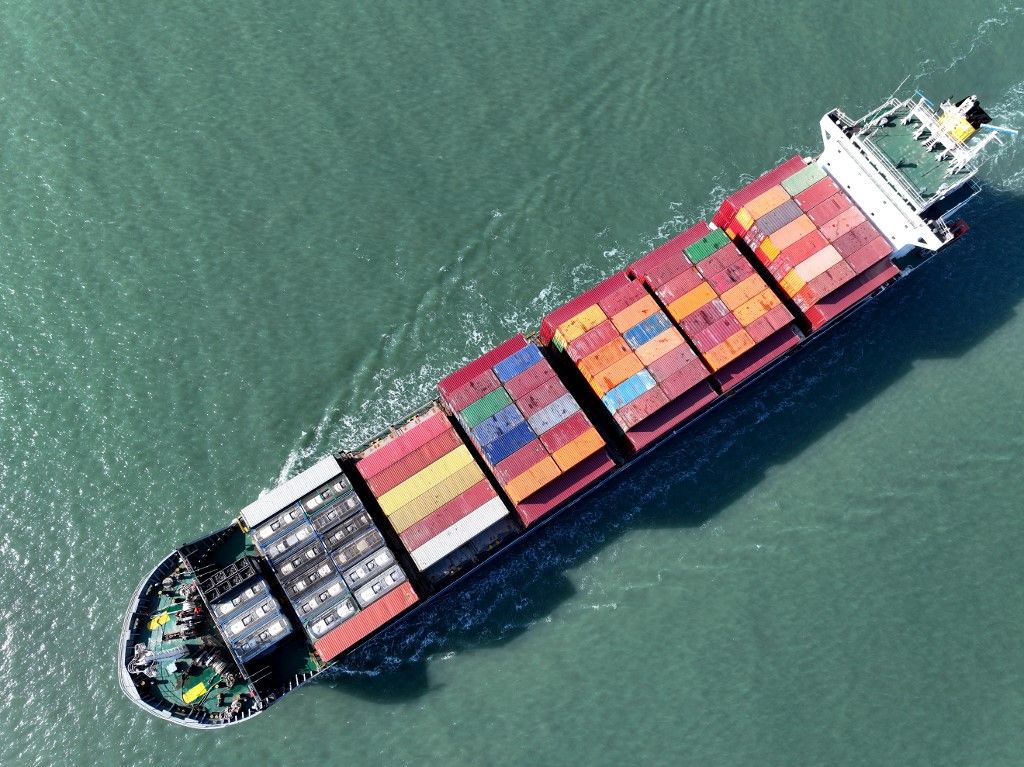 Lianyungang Port Container Terminal Irán háború konfliktus irán