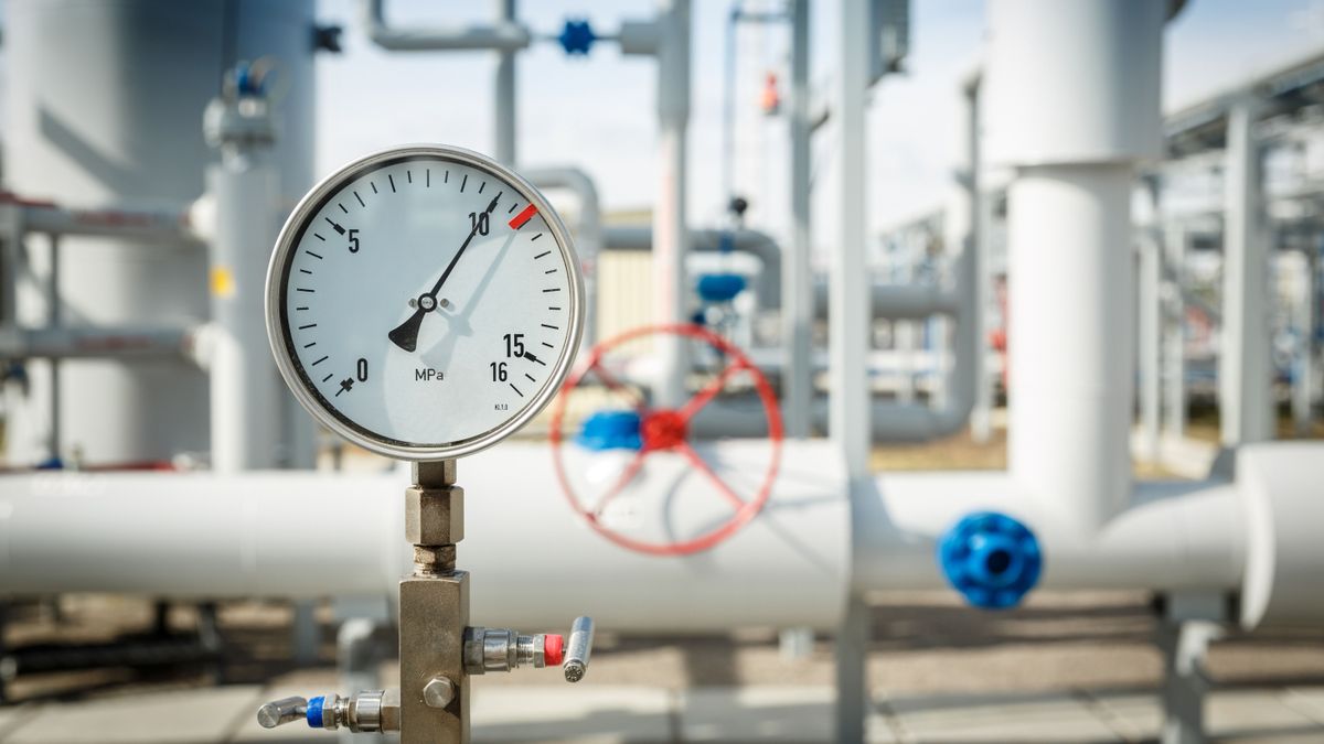 Gas,Manometer,On,A,Gas,Development,Plant.,Industrial,Gas,Development
gáz gas