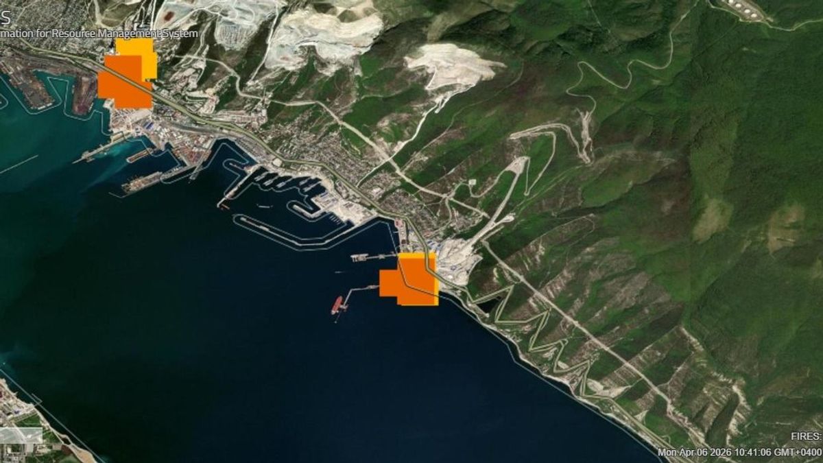 Lángokban a legfontosabb orosz fekete-tengeri olajterminál - a NASA szúrta ki 