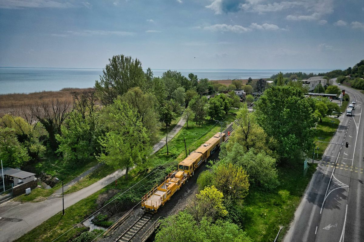 Balaton, Balatoni vasútvonal
vasúti közlekedés, vonat, MÁV