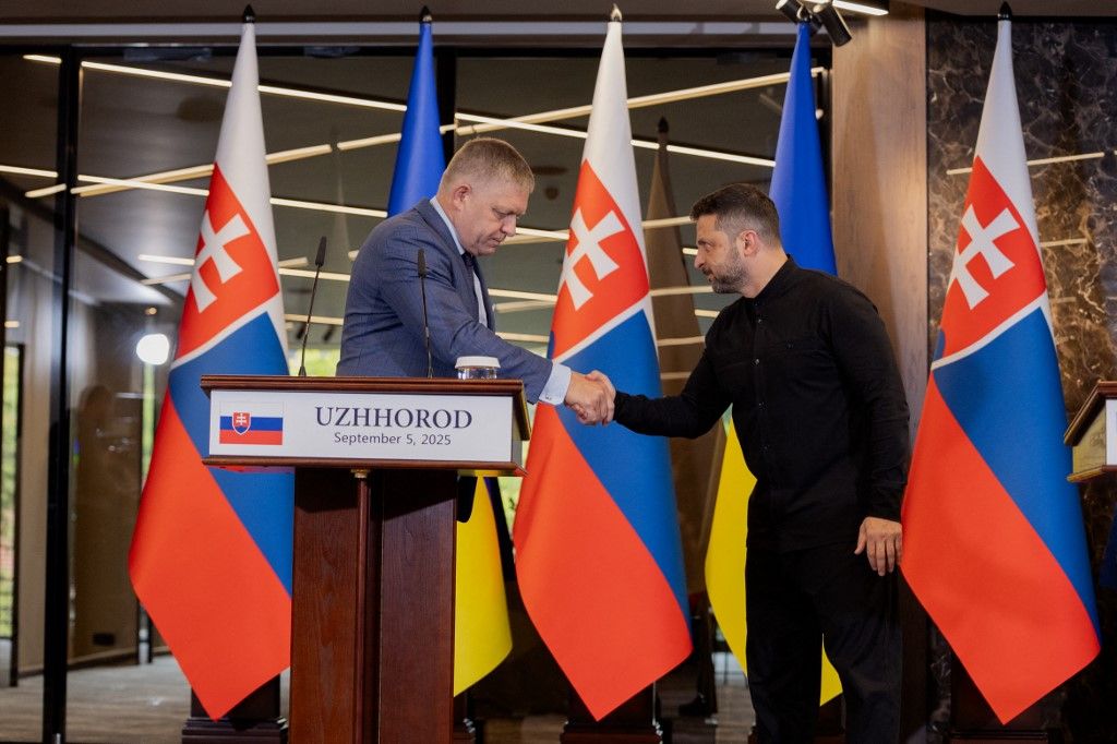 Robert Fico Volodimir Zelenszkij