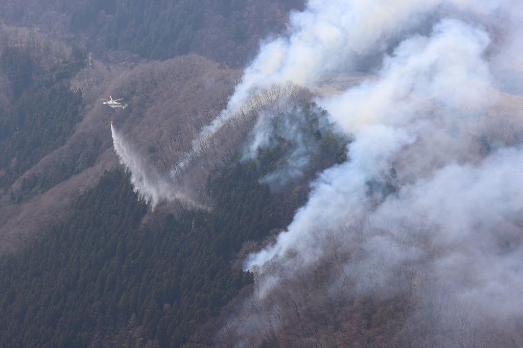 Japan's wildfire