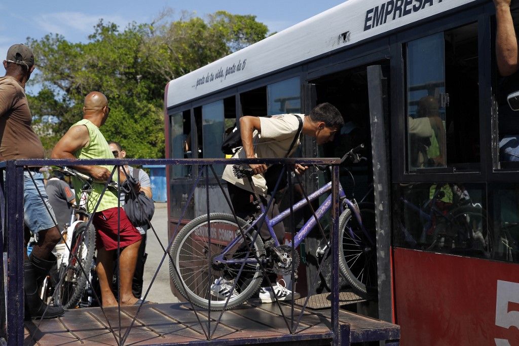 Ciclobus becomes vital transport option amid fuel shortages in Havana