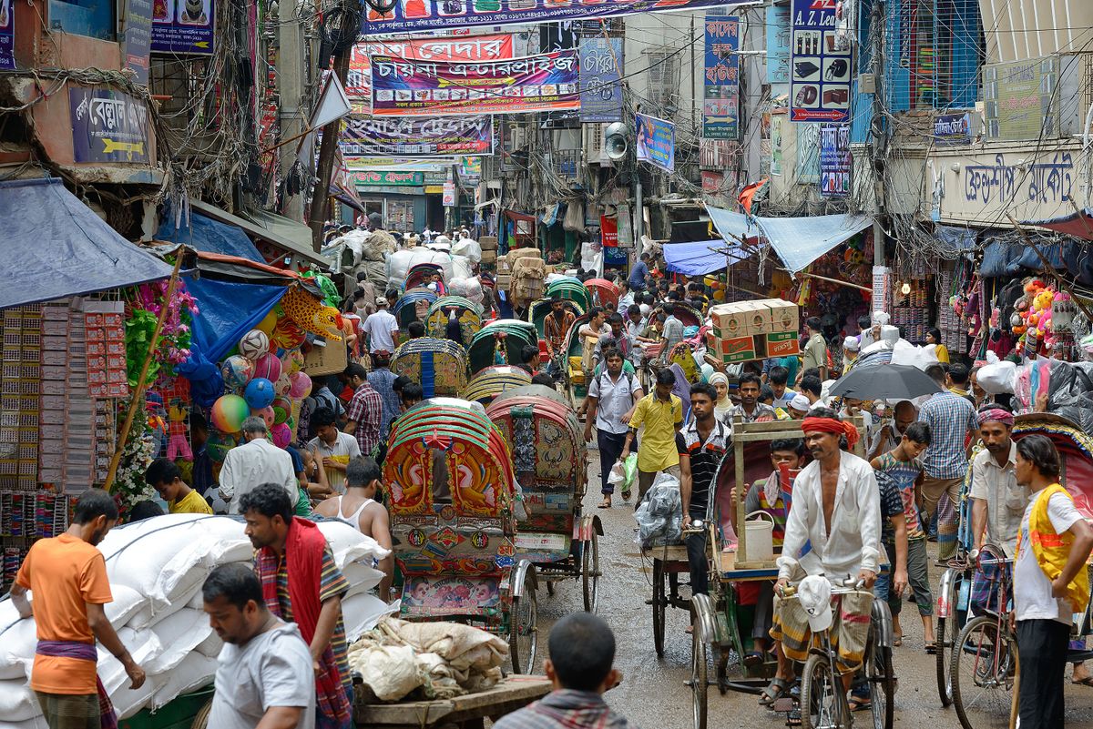 Banglades, a világ nyolcadik legnépesebb országa Fotó: Frédéric Soltan