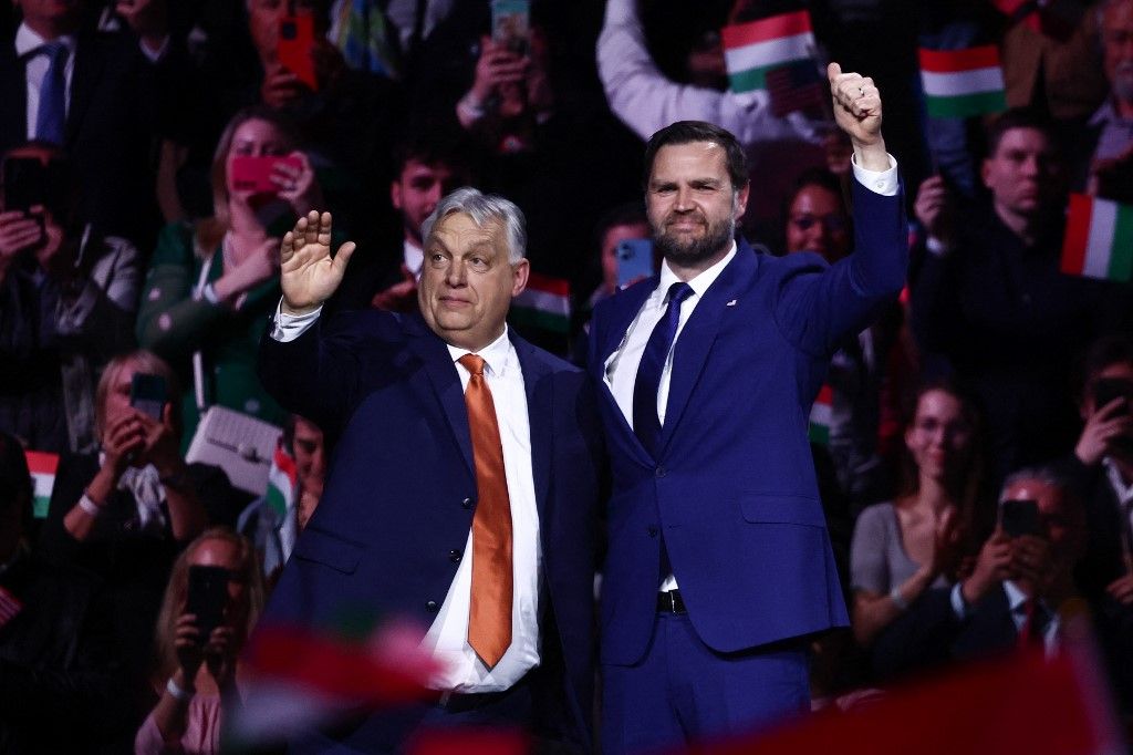 Orbán Viktor magyar miniszterelnök és JD Vance amerikai alelnök