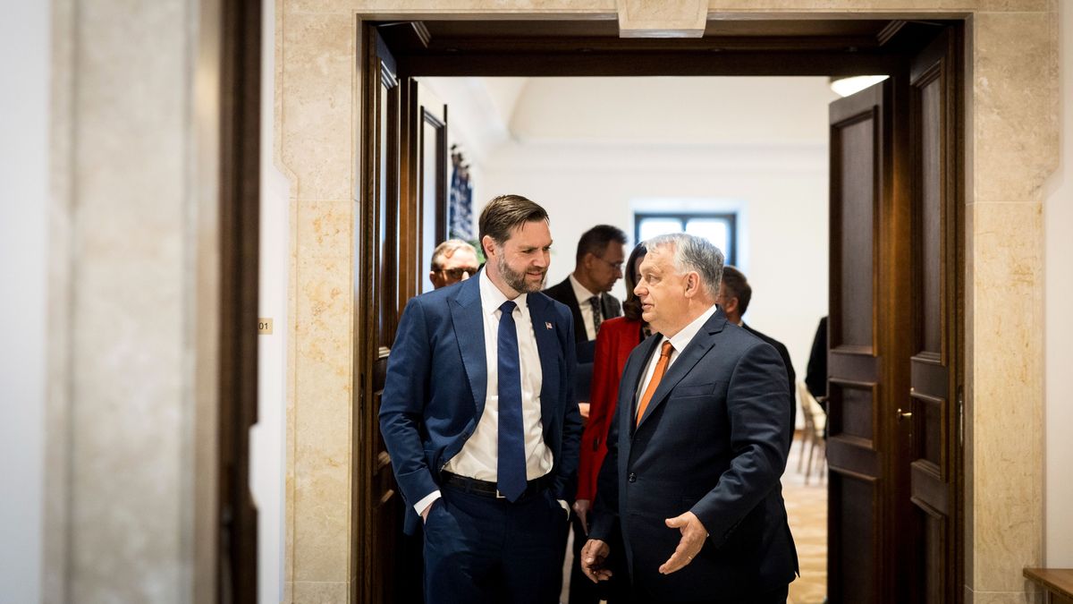 JD VANCE, James David; ORBÁN Viktor