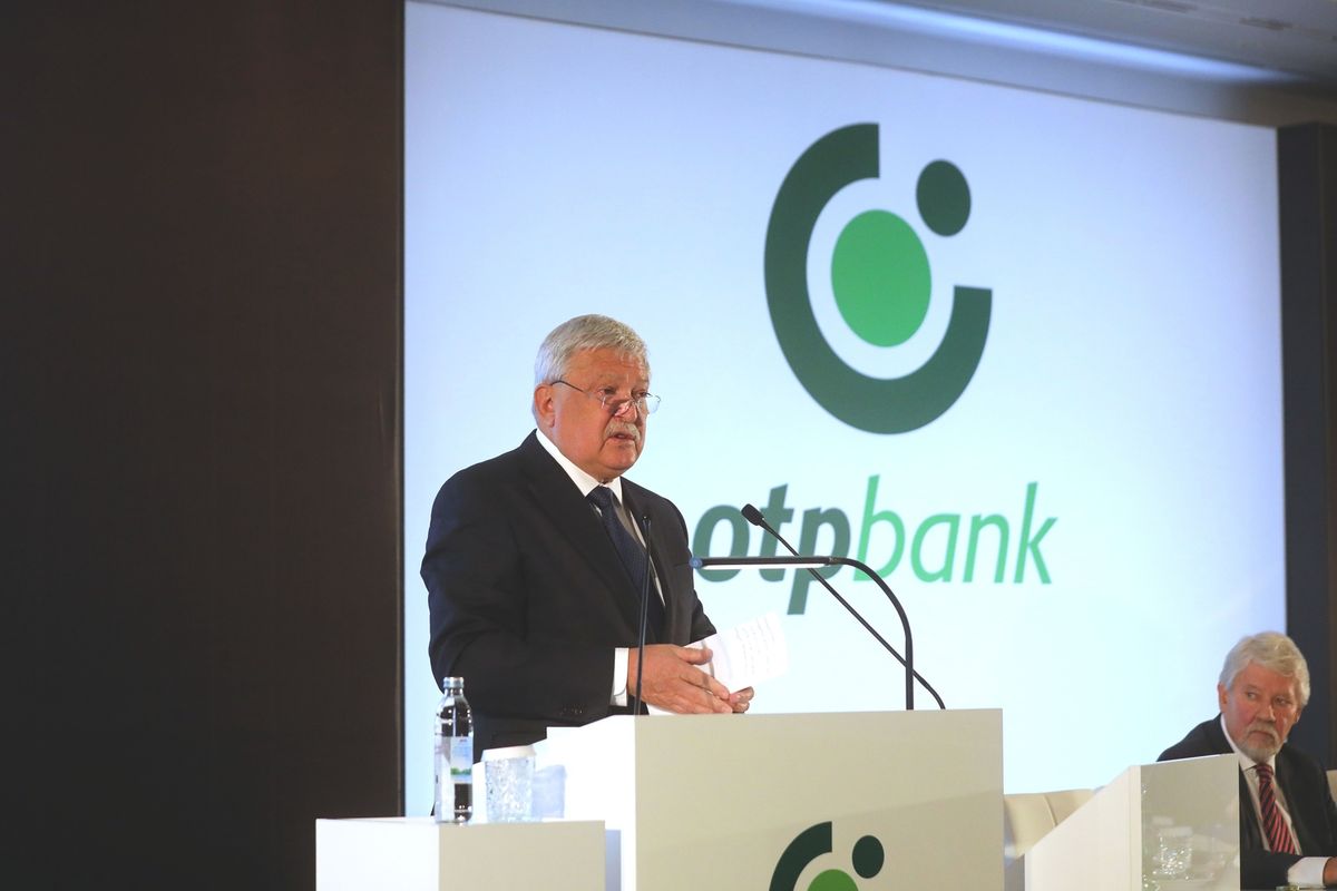 OTP, osztalék, közgyűlés, Csányi Sándor