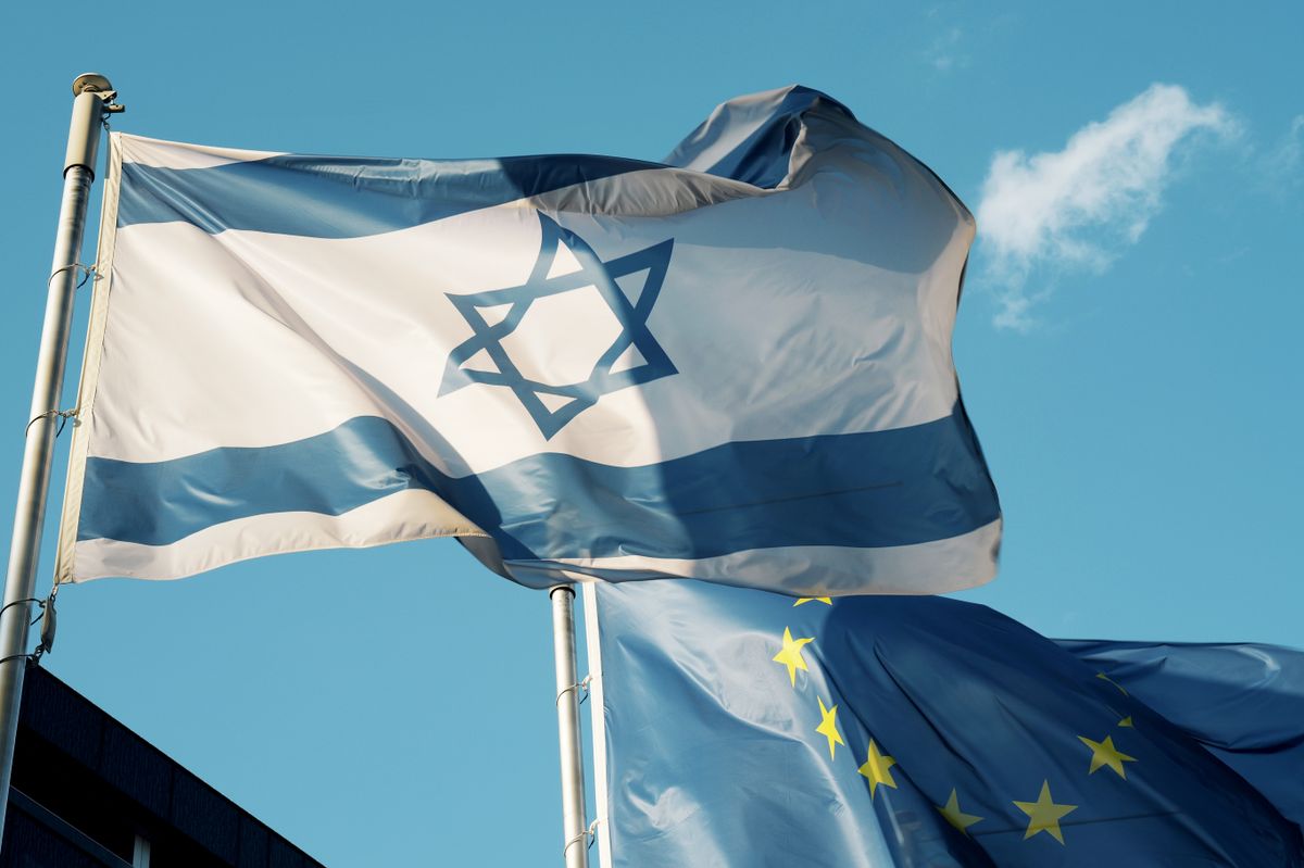 izrael Berlin,,Germany,-,May,24,,2025:,Flags,Of,Israel,And