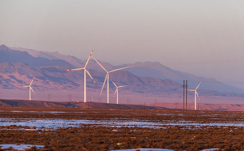 Mayitas Wind Farm in Xinjiang