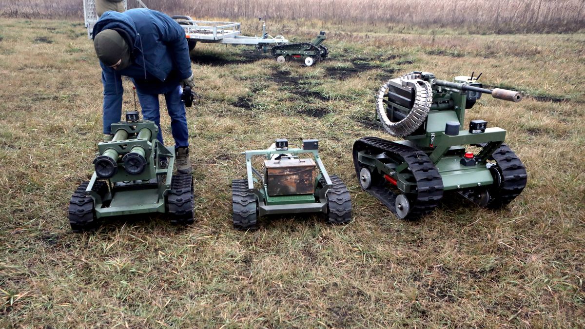 Ukrainian Defence Intelligence shows Lehit and Ravlyk UGVs robotkatona