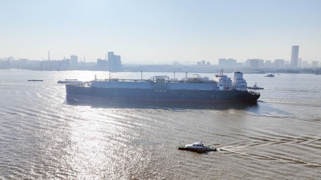 Ultra Large LNG Carrier orosz