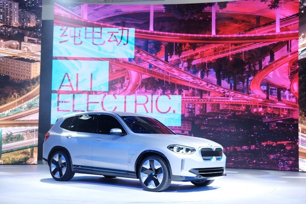 BMW releases a teaser for the iX3, its first all-electric SUV