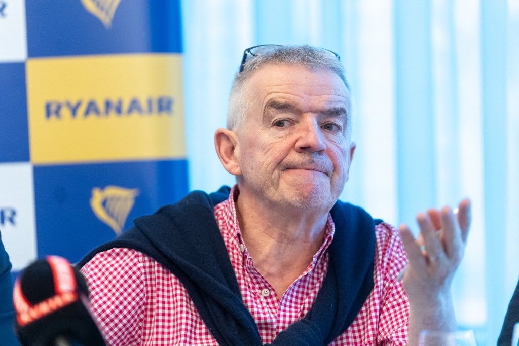 Ryanair press conference O'Leary