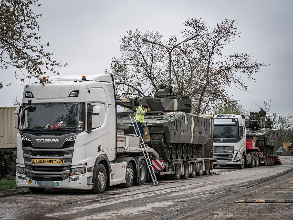  több Lynx páncélozott gyalogsági harcjármű érkezett a Magyar Honvédség állományába.