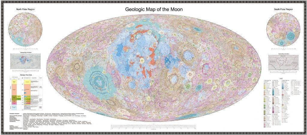 CHINA-MOON GEOLOGIC ATLAS-PUBLISH (CN)