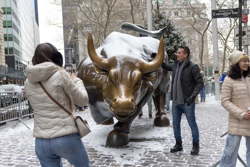 részvénypiac Wall Street bika