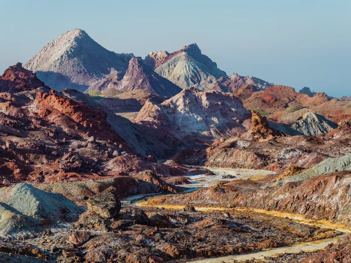A Hormuz-sziget Fotó: Getty Images/Jean-Philippe Tournut