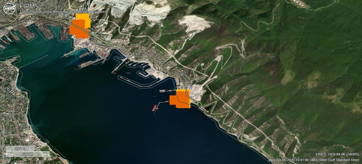 Novorosszijszk orosz olajexport