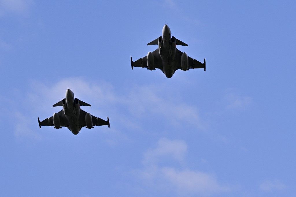 NATO FOREIGN MINISTERS' MEETING SWEDEN Történelmi lépés: Svédország Gripeneket szállít Ukrajnának