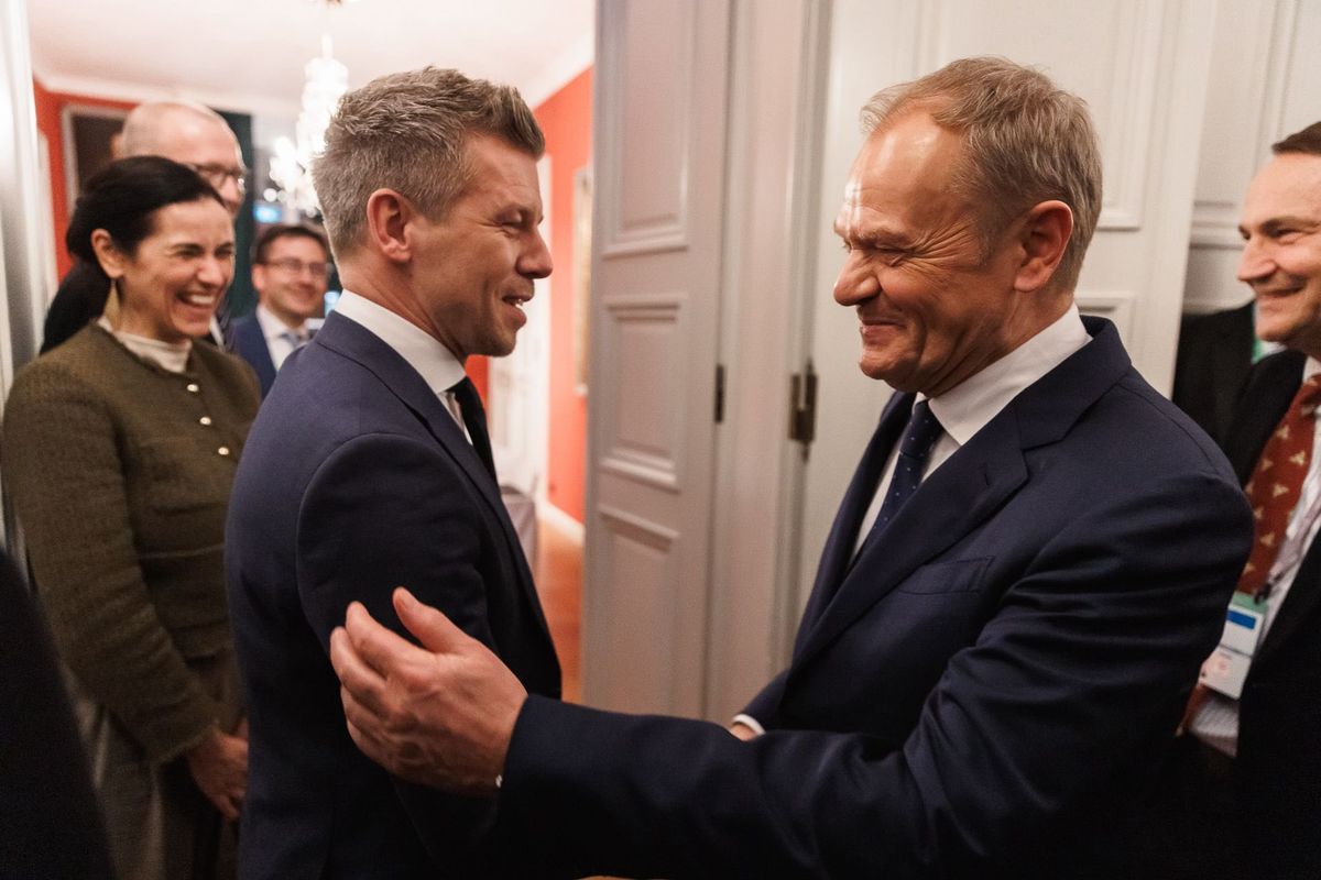 Magyar Péter, Tusk
