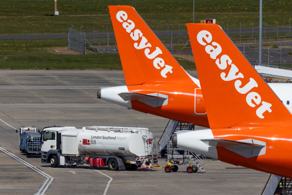 Jet Fuel Supply At London Southend Airport EasyJet