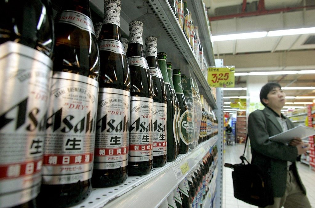 CHINA-JAPAN-TEXTBOOK-BOYCOTT-BEER